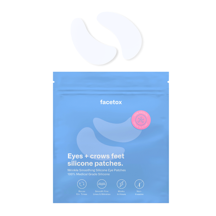 Facetox Eyes + Crows Feet Silicone Wrinkle Patches