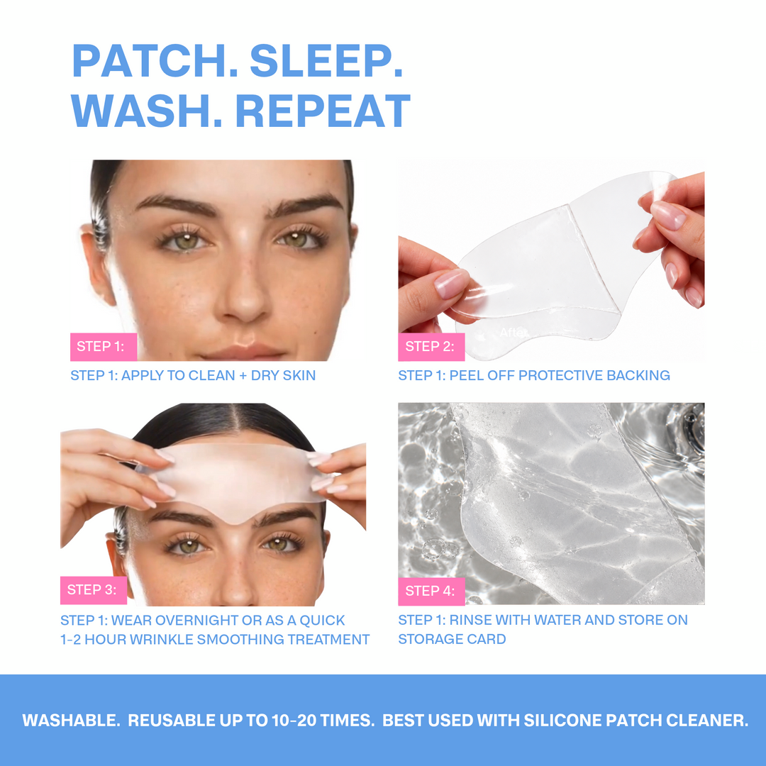 Facetox Forehead + Frown Lines Silicone Wrinkle Patch
