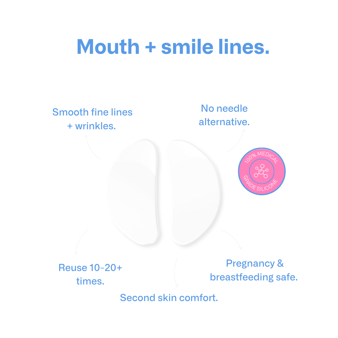 Facetox Mouth + Smile Lines Silicone Patches